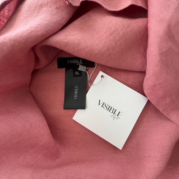 Sleeveless Linen Blouse - Picture 2 of 3